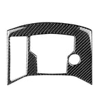 Adesivo decorativo per pannello freno a mano elettronico in fibra di carbonio per auto per Mazda CX-5 2017-2018, guida a destra, Electronic Handbrake Panel, Right Drive