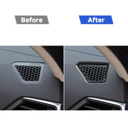 Adesivo decorativo per uscita aria strumento in fibra di carbonio per BMW Serie 3 G20/G28/325Li/330d/335 2019-2020, Guida a destra, Instrument Air Outlet