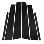 Adesivo decorativo per montante B in fibra di carbonio per auto per BMW Serie 3 G20/G28/325Li/330d/335 2019-2020, guida a destra e a sinistra universale, B Pillar