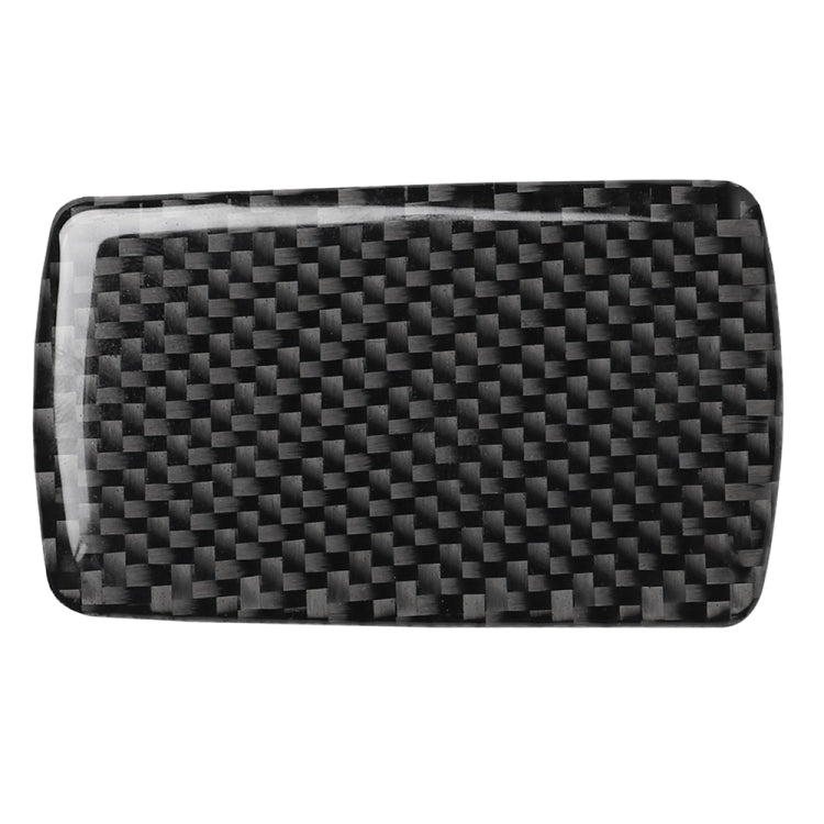 Adesivo decorativo per maniglia della scatola portaoggetti per auto in fibra di carbonio per BMW Serie 3 G20/G28/325Li/330d/335 2019-2020, guida a sinistra, Storage Box Handle, Left Drive