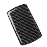 Adesivo decorativo per maniglia della scatola portaoggetti per auto in fibra di carbonio per BMW Serie 3 G20/G28/325Li/330d/335 2019-2020, guida a sinistra, Storage Box Handle, Left Drive