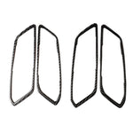 Adesivo decorativo per maniglia della porta in fibra di carbonio 4 in 1 per BMW Serie 3 G20/G28/325Li/330d/335 2019-2020, guida a destra e a sinistra universale, Door Handle