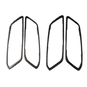 Adesivo decorativo per maniglia della porta in fibra di carbonio 4 in 1 per BMW Serie 3 G20/G28/325Li/330d/335 2019-2020, guida a destra e a sinistra universale, Door Handle