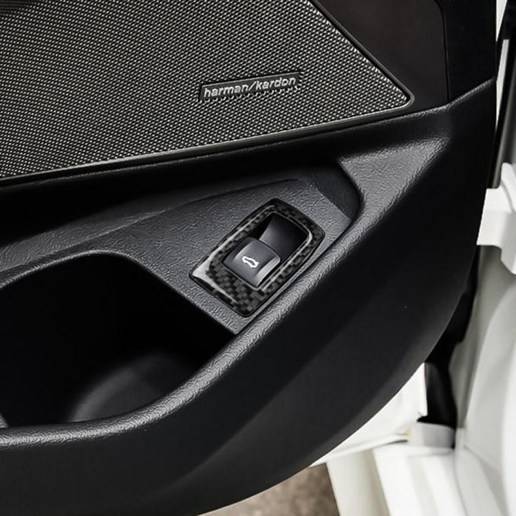 Adesivo decorativo per interruttore bagagliaio in fibra di carbonio per BMW Serie 3 G20/G28/325Li/330d/335 2019-2020, guida a destra e a sinistra universale, Trunk Switch