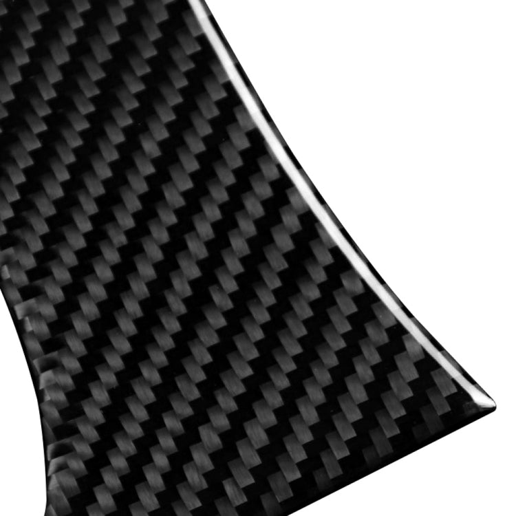 Pannello multimediale per box bracciolo di controllo centrale in tinta unita in fibra di carbonio per auto, adesivo decorativo B per Mercedes-Benz GLE 2015-2018/GLS 2016-2018/Classe M 2012-2015, guida a sinistra                                         ...
