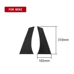 Adesivo decorativo per lunotto posteriore in fibra di carbonio per auto per Mercedes-Benz GLA 2015-2018, guida a destra e a sinistra universale, Rear Window