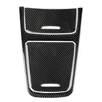 Adesivo decorativo per pannello di controllo centrale in tinta unita in fibra di carbonio per auto per Mercedes-Benz Classe A 2013-2018/CLA 2013-2017/GLA 2013-2017, guida a destra e a sinistra universale, Solid Color Central Control Panel