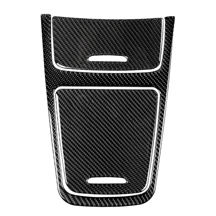 Adesivo decorativo per pannello di controllo centrale in tinta unita in fibra di carbonio per auto per Mercedes-Benz Classe A 2013-2018/CLA 2013-2017/GLA 2013-2017, guida a destra e a sinistra universale, Solid Color Central Control Panel