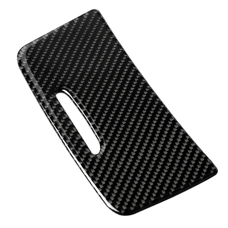 Adesivo decorativo per pannello di controllo centrale in tinta unita in fibra di carbonio per auto per Mercedes-Benz Classe A 2013-2018/CLA 2013-2017/GLA 2013-2017, guida a destra e a sinistra universale, Solid Color Central Control Panel