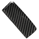 Adesivo decorativo per maniglia della scatola portaoggetti laterale del sedile anteriore del passeggero in tinta unita in fibra di carbonio per auto per Mercedes-Benz Classe A 2013-2018/CLA 2013-2018/GLA 2015-2018, guida a destra e a sinistra universal...