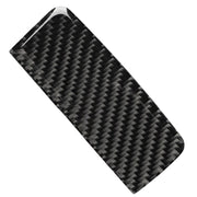Adesivo decorativo per maniglia della scatola portaoggetti laterale del sedile anteriore del passeggero in tinta unita in fibra di carbonio per auto per Mercedes-Benz Classe A 2013-2018/CLA 2013-2018/GLA 2015-2018, guida a destra e a sinistra universal...