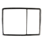Adesivo decorativo per luce di lettura anteriore in fibra di carbonio per auto per Lexus RX300 / 270 / 200T / 450h 2016-2019, guida a destra e a sinistra universale, Front Reading Light