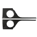 Adesivo decorativo per maniglia della porta posteriore in fibra di carbonio per auto per Lexus RX300 / 270 / 200T / 450h 2016-2019, guida a destra e a sinistra universale, Rear Door Handle