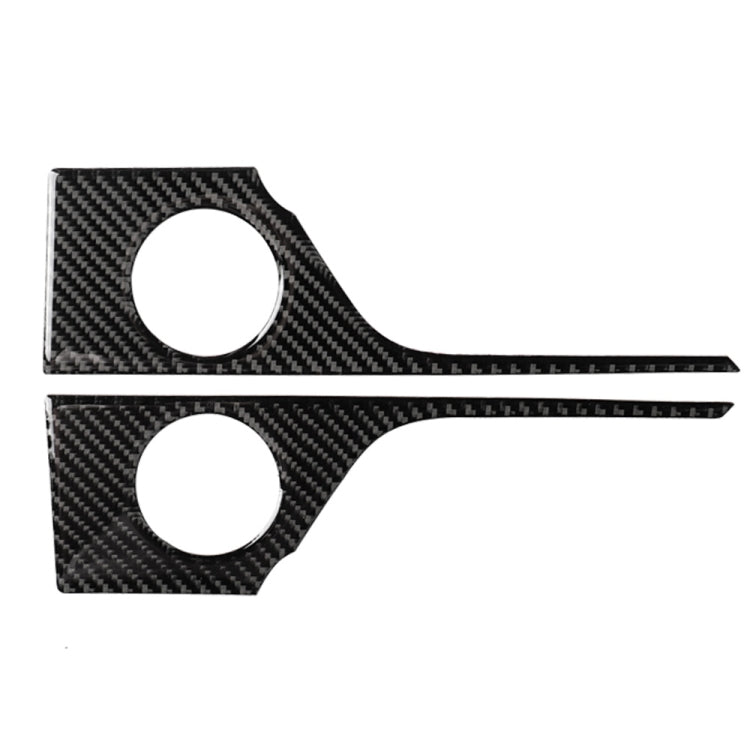 Adesivo decorativo per maniglia della porta posteriore in fibra di carbonio per auto per Lexus RX300 / 270 / 200T / 450h 2016-2019, guida a destra e a sinistra universale, Rear Door Handle