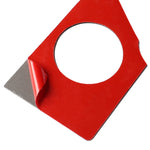 Adesivo decorativo per maniglia della porta posteriore in fibra di carbonio per auto per Lexus RX300 / 270 / 200T / 450h 2016-2019, guida a destra e a sinistra universale, Rear Door Handle