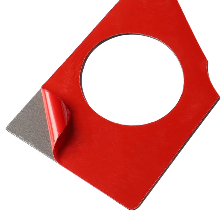 Adesivo decorativo per maniglia della porta posteriore in fibra di carbonio per auto per Lexus RX300 / 270 / 200T / 450h 2016-2019, guida a destra e a sinistra universale, Rear Door Handle
