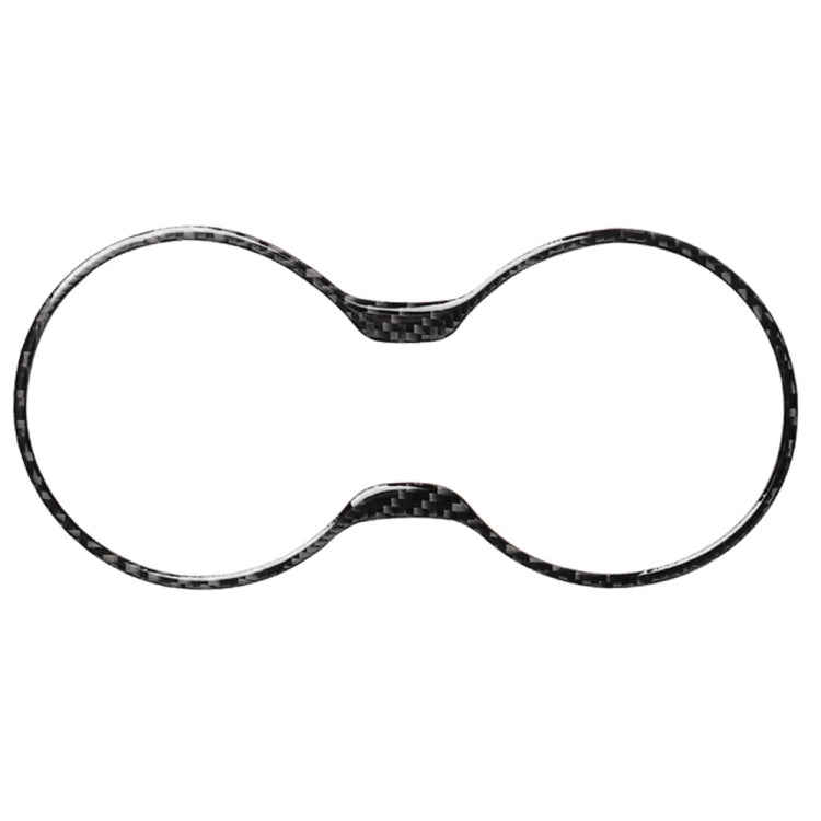 Adesivo decorativo per telaio portabicchieri per auto in fibra di carbonio per Lexus RX300 / 270 / 200T / 450h 2016-2019, guida a destra e a sinistra universale, Water Cup Holder Frame