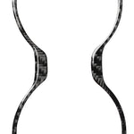 Adesivo decorativo per telaio portabicchieri per auto in fibra di carbonio per Lexus RX300 / 270 / 200T / 450h 2016-2019, guida a destra e a sinistra universale, Water Cup Holder Frame
