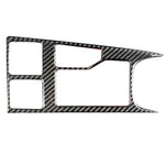 Adesivo decorativo per pannello ingranaggi in fibra di carbonio per auto per Lexus RX300 / 270 / 200T / 450h 2016-2019, guida a destra, Gear Panel