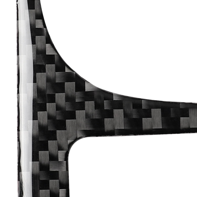 Adesivo decorativo per pannello ingranaggi in fibra di carbonio per auto per Lexus RX300 / 270 / 200T / 450h 2016-2019, guida a destra, Gear Panel