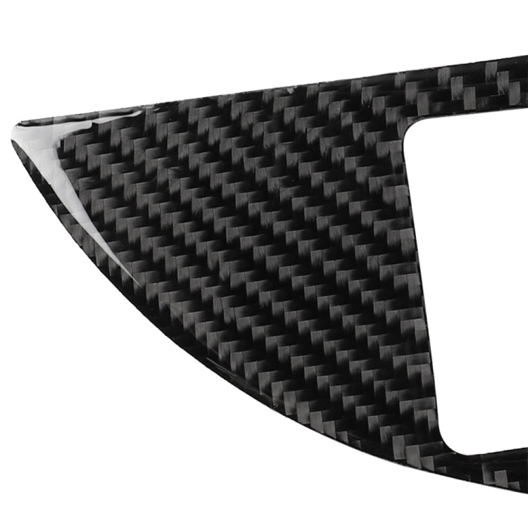 Adesivo decorativo per pannello portabicchieri per acqua in fibra di carbonio per auto per Lexus RX300 / 270 / 200T / 450h 2016-2019, guida a destra, Water Cup Holder Panel