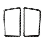Adesivo decorativo per presa d'aria per cruscotto in fibra di carbonio per auto per Lexus NX200 / 200t / 300h 2014-2021, guida a destra e a sinistra universale, Dashboard Air