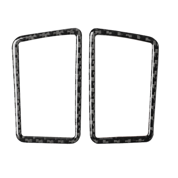 Adesivo decorativo per presa d'aria per cruscotto in fibra di carbonio per auto per Lexus NX200 / 200t / 300h 2014-2021, guida a destra e a sinistra universale, Dashboard Air