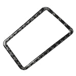 Adesivo decorativo per presa d'aria per cruscotto in fibra di carbonio per auto per Lexus NX200 / 200t / 300h 2014-2021, guida a destra e a sinistra universale, Dashboard Air