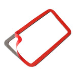 Adesivo decorativo per presa d'aria per cruscotto in fibra di carbonio per auto per Lexus NX200 / 200t / 300h 2014-2021, guida a destra e a sinistra universale, Dashboard Air