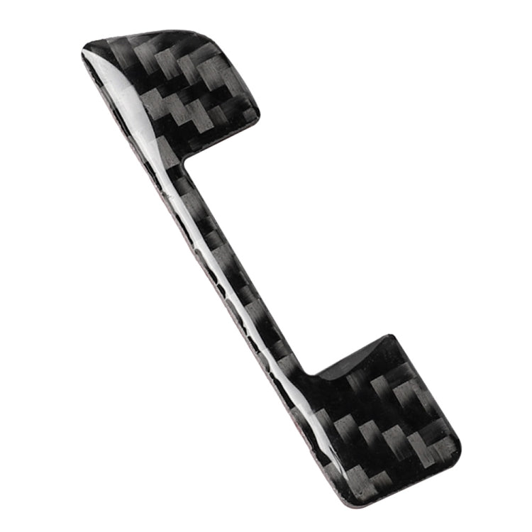 Adesivo decorativo per uscita aria sinistra e destra in fibra di carbonio per auto per Lexus NX200 / 200t / 300h 2014-2021, guida sinistra e destra universale, Left and Right Air Outlet