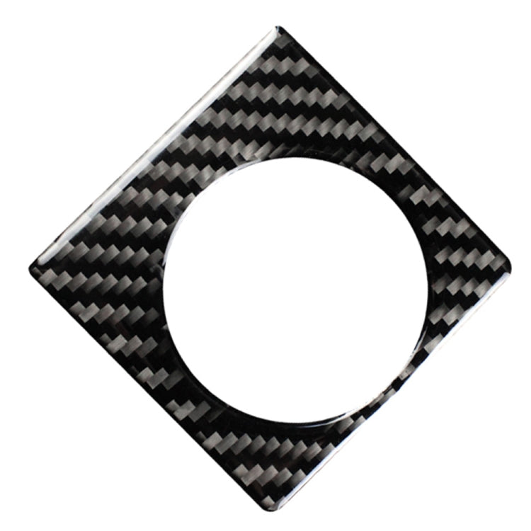 Adesivo decorativo con pomello in fibra di carbonio per auto per Lexus NX200 / 200t / 300h 2014-2021, guida a destra e a sinistra universale, Knob