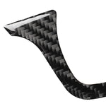 Adesivo decorativo per maniglia interna della porta in fibra di carbonio per auto per Lexus NX200 / 200t / 300h 2014-2021, guida a destra e a sinistra universale, Inner Door Handle