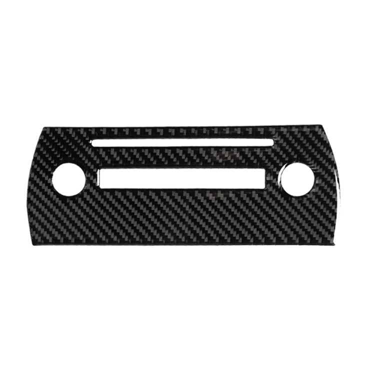 Adesivo decorativo per pannello CD in fibra di carbonio per auto per Lexus NX200 / 200t / 300h 2014-2021, guida a destra e a sinistra universale, CD Panel