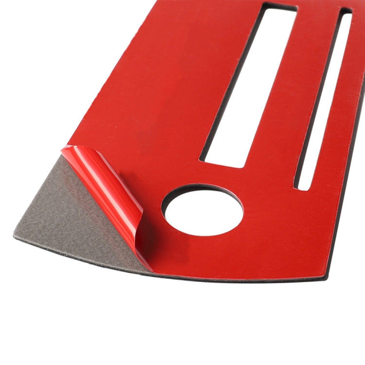 Adesivo decorativo per pannello CD in fibra di carbonio per auto per Lexus NX200 / 200t / 300h 2014-2021, guida a destra e a sinistra universale, CD Panel