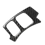 Adesivo decorativo per pulsante volante in fibra di carbonio per auto per Lexus NX200 / 200t / 300h 2014-2021, guida a destra e a sinistra universale, Steering Wheel Button