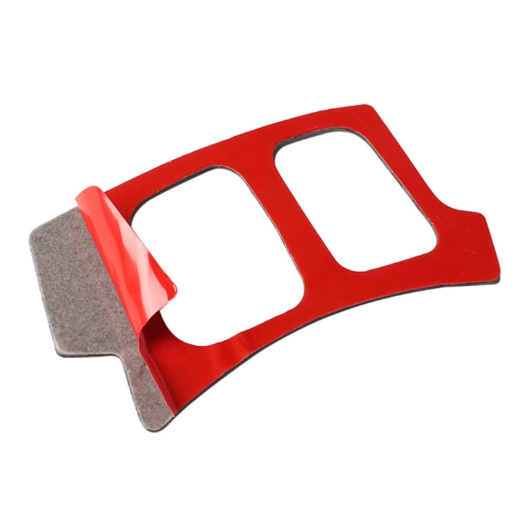 Adesivo decorativo per pulsante volante in fibra di carbonio per auto per Lexus NX200 / 200t / 300h 2014-2021, guida a destra e a sinistra universale, Steering Wheel Button