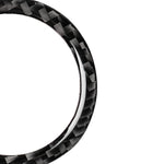 Adesivo decorativo cerchio di avvio in fibra di carbonio per auto per Lexus IS250 300 350C 2006-2012, guida a destra e a sinistra universale, tart Circle