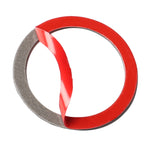 Adesivo decorativo cerchio di avvio in fibra di carbonio per auto per Lexus IS250 300 350C 2006-2012, guida a destra e a sinistra universale, tart Circle