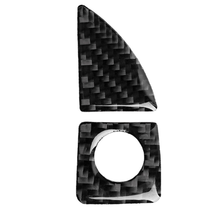 Adesivo decorativo per interruttore vano portaoggetti in fibra di carbonio per auto per Lexus IS250 300 350C 2006-2012, guida a destra, Glove Box, Right Drive