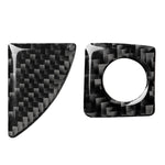 Adesivo decorativo per interruttore vano portaoggetti in fibra di carbonio per auto per Lexus IS250 300 350C 2006-2012, guida a destra, Glove Box, Right Drive