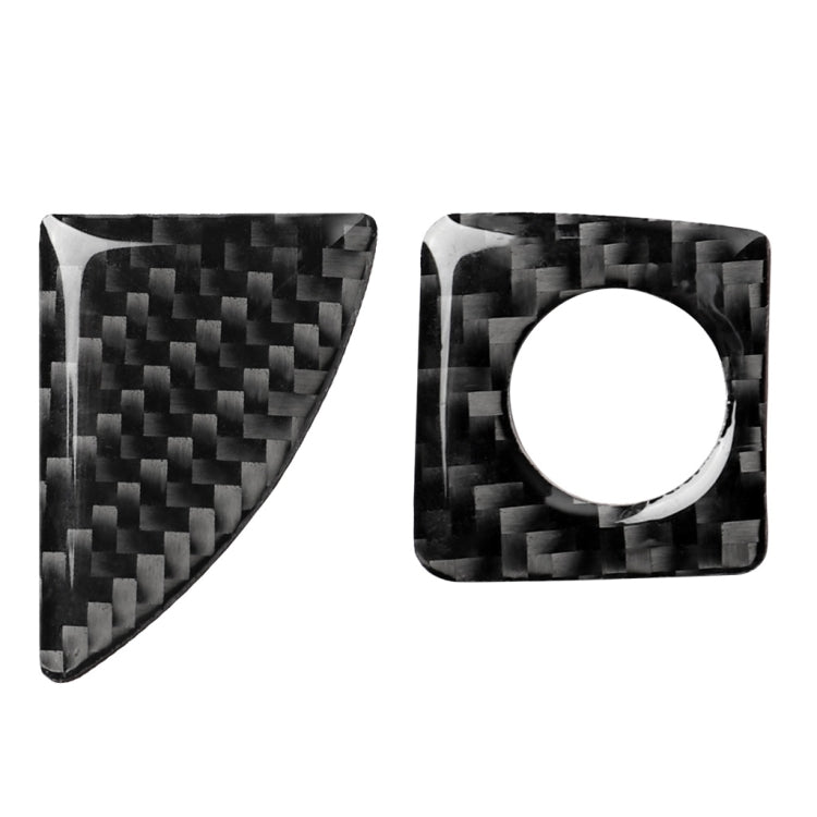 Adesivo decorativo per interruttore vano portaoggetti in fibra di carbonio per auto per Lexus IS250 300 350C 2006-2012, guida a destra, Glove Box, Right Drive