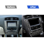 Adesivo decorativo per interruttore vano portaoggetti in fibra di carbonio per auto per Lexus IS250 300 350C 2006-2012, guida a destra, Glove Box, Right Drive