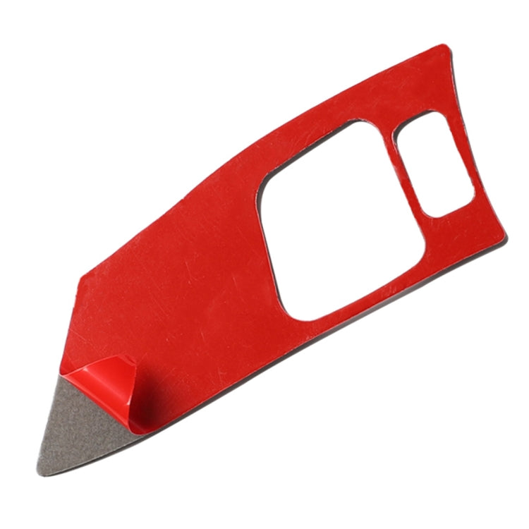 Adesivo decorativo pulsante B per volante in fibra di carbonio per auto per Lexus IS250 300 350C 2006-2012, guida a destra e a sinistra universale, Steering Wheel Button B