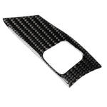 Pulsante del volante in fibra di carbonio per auto Un adesivo decorativo per Lexus IS250 300 350C 2006-2012, guida a destra e a sinistra universale, Steering Wheel Button A