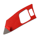 Pulsante del volante in fibra di carbonio per auto Un adesivo decorativo per Lexus IS250 300 350C 2006-2012, guida a destra e a sinistra universale, Steering Wheel Button A