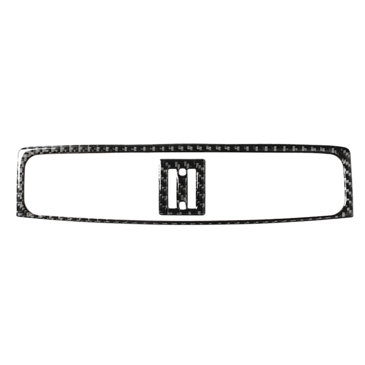 Adesivo decorativo per uscita aria centrale in fibra di carbonio per auto per Lexus IS250 300 350C 2006-2012, guida a destra e a sinistra universale, Middle Air Outlet