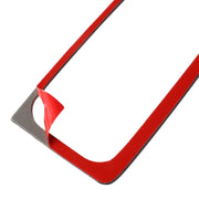 Adesivo decorativo per uscita aria centrale in fibra di carbonio per auto per Lexus IS250 300 350C 2006-2012, guida a destra e a sinistra universale, Middle Air Outlet