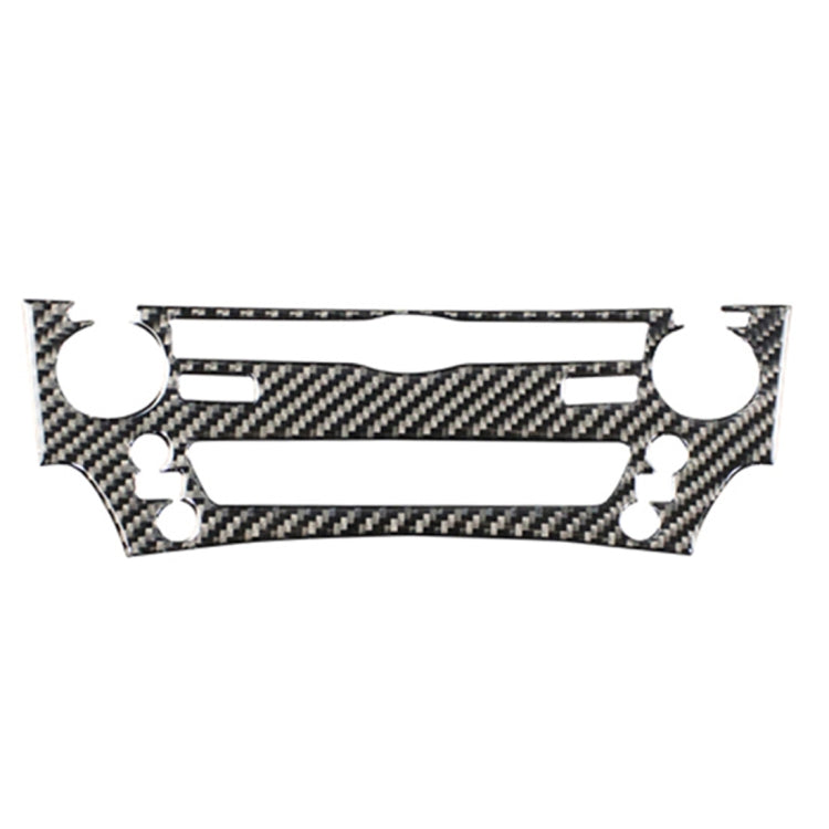 Adesivo decorativo per pannello CD in fibra di carbonio per auto per Lexus IS250 300 350C 2006-2012, guida a destra e a sinistra universale, CD Panel