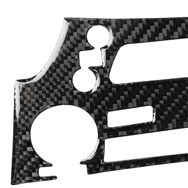 Adesivo decorativo per pannello CD in fibra di carbonio per auto per Lexus IS250 300 350C 2006-2012, guida a destra e a sinistra universale, CD Panel