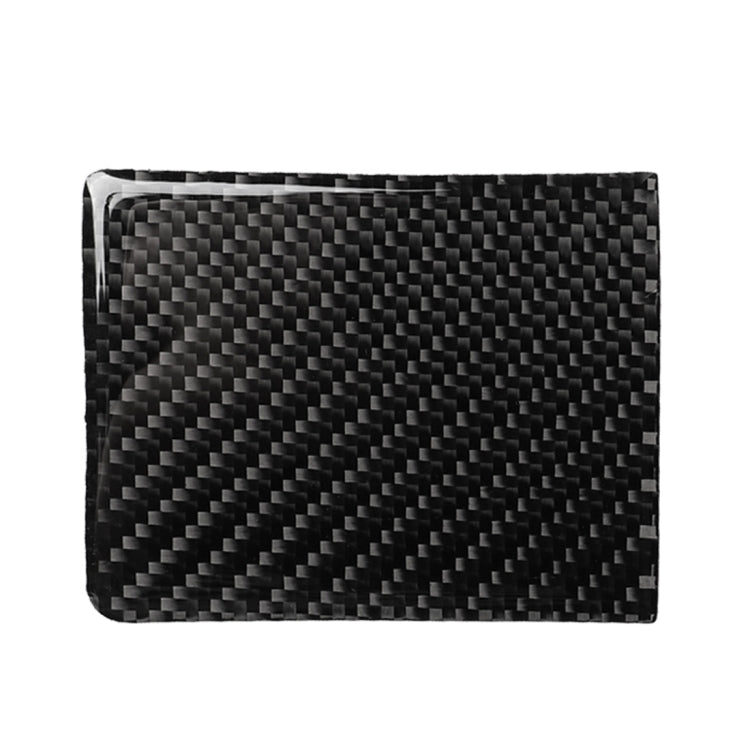 Adesivo decorativo per pannello portabicchieri per acqua in fibra di carbonio per auto per Lexus IS250 300 350C 2006-2012, guida a destra e a sinistra universale, Water Cup Holder Panel